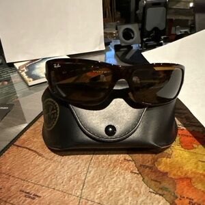 Ray-Ban Brown 4057 Sunglasses with Black Case
